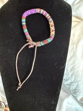 Handwoven Multicolor Boho Friendship Bracelet